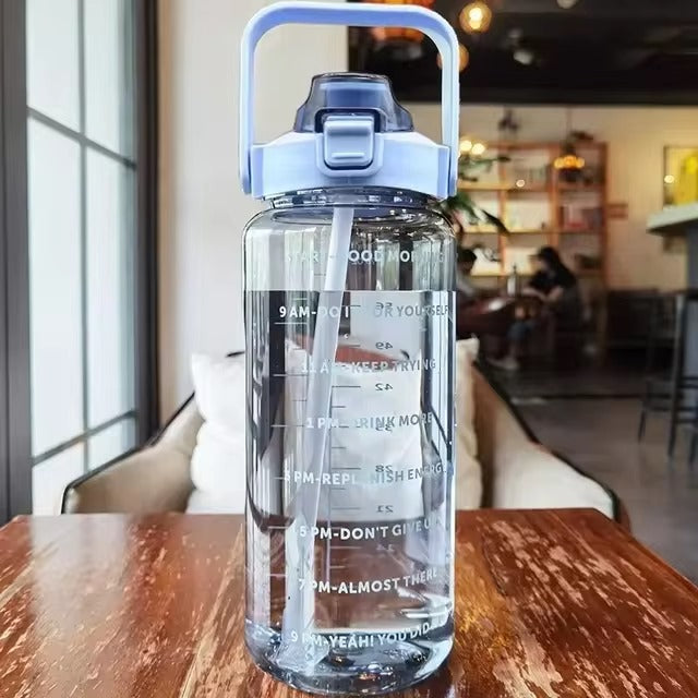 Large Travel Water Bottle (2 Liters)