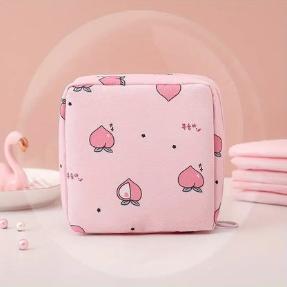 Sanitary Napkin Storage Bag & Menstrual Cup Pouch