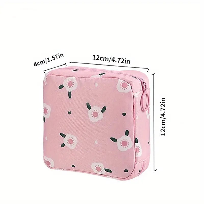 Sanitary Napkin Storage Bag & Menstrual Cup Pouch