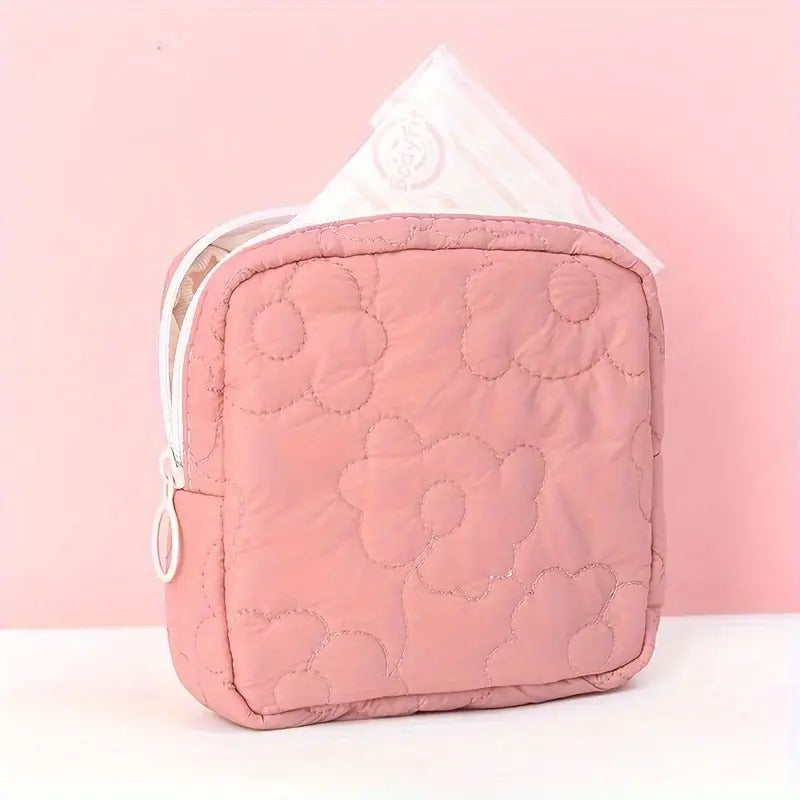 Ultra Soft Sanitary Napkin Storage Bag & Menstrual Cup Pouch