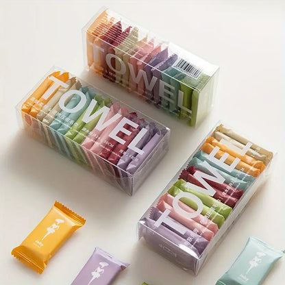 14pcs Portable Compressed Disposable Towels