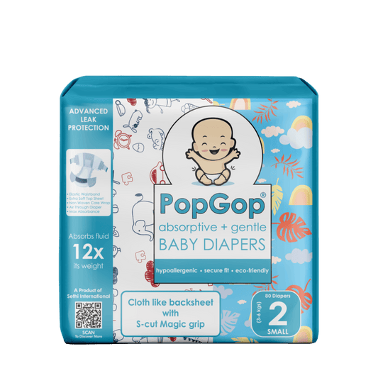 Popgop® Jumbo Packing (Size 2) Small - 80 pcs